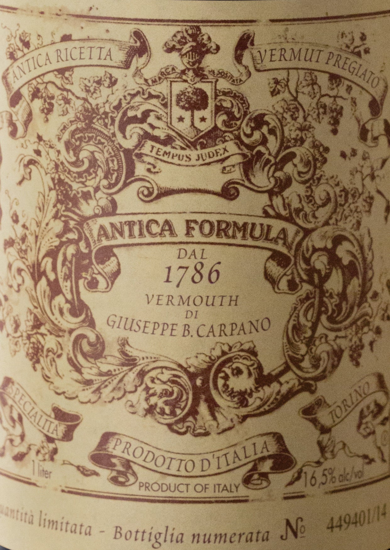 Antica Formula Wermut 16,5% vol. 1000ml